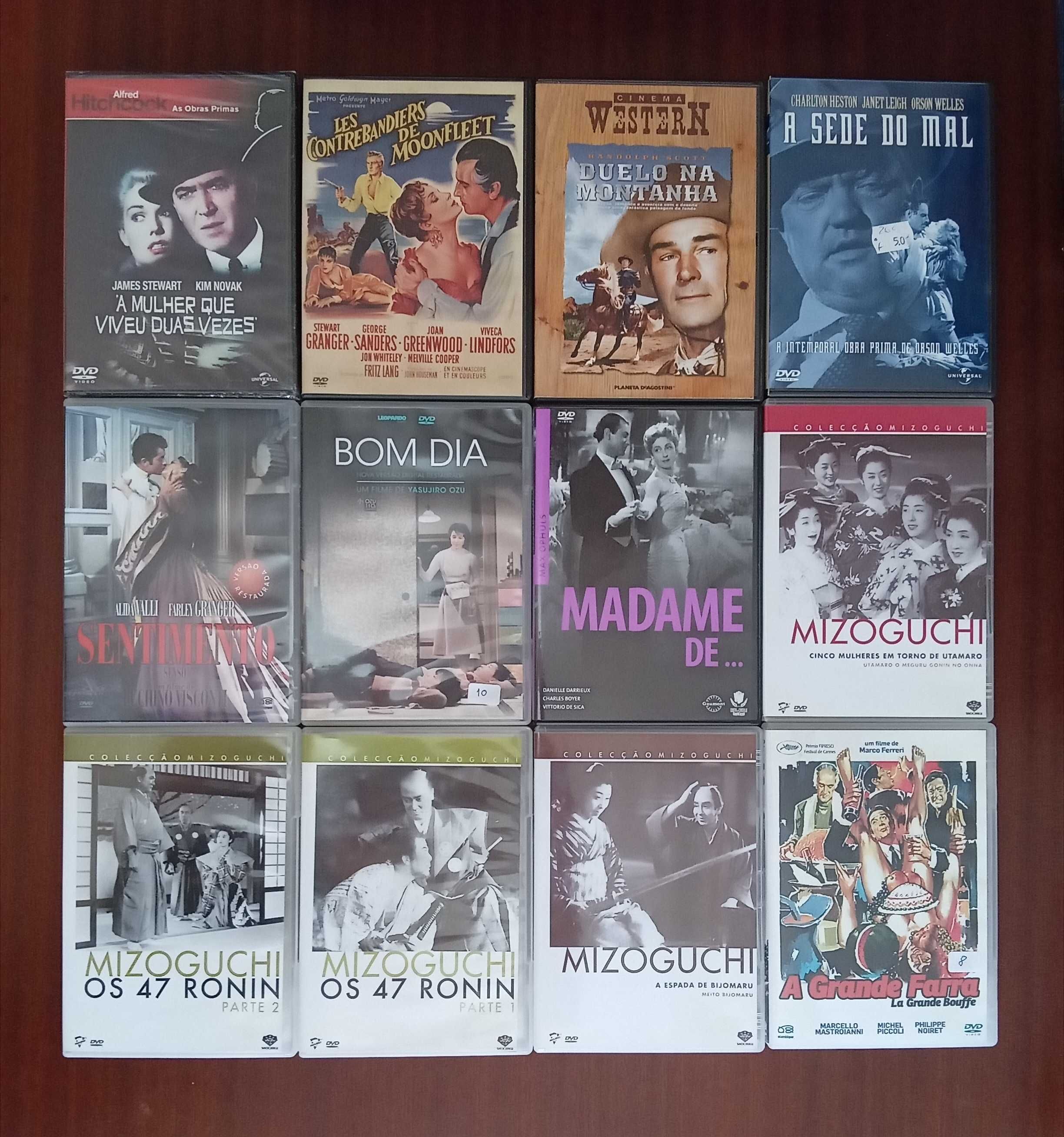 DVD cinema clássico: Ford, Lubitsch, Hitchcock, Tati, Godard etc
