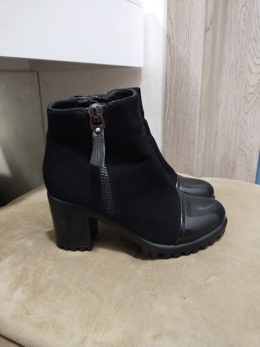 Черевички весняні,осінні на каблуку,черевики жіночі,замшеві черевики