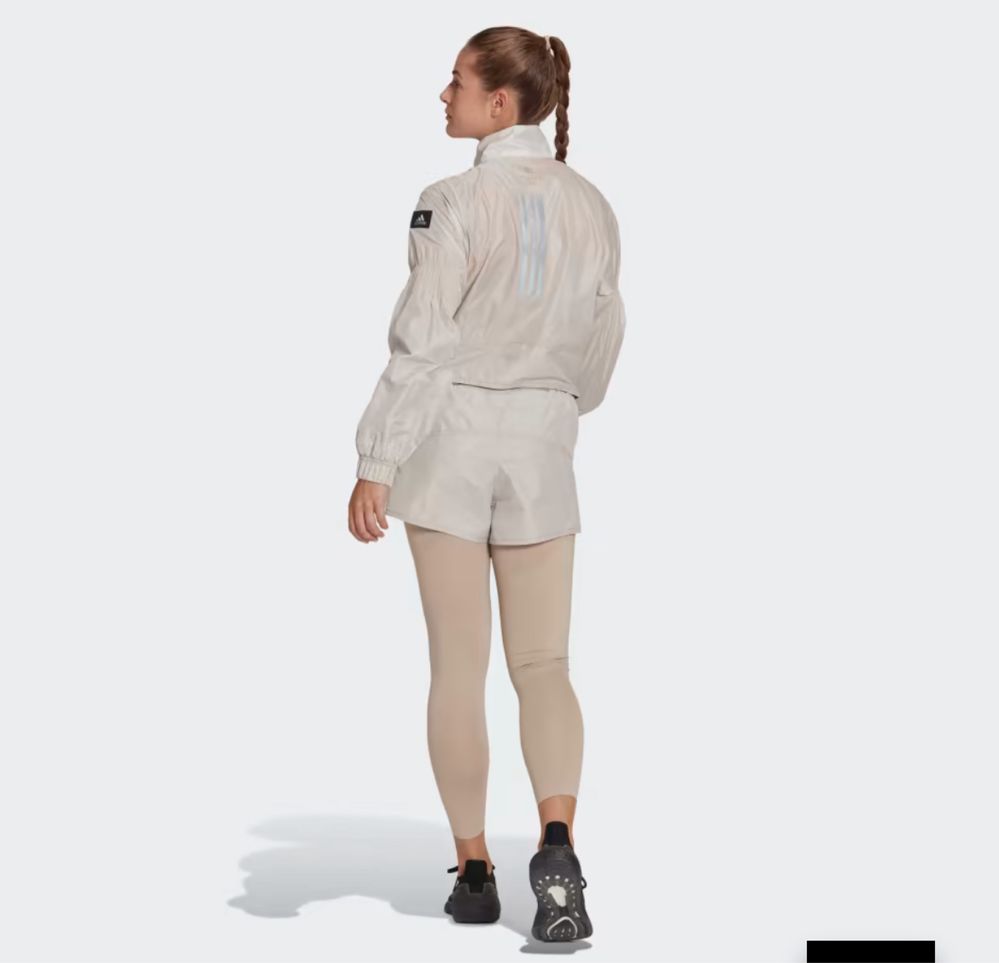 Adidas Romper Jacket Running Vapour Grey, беговой костюм,run