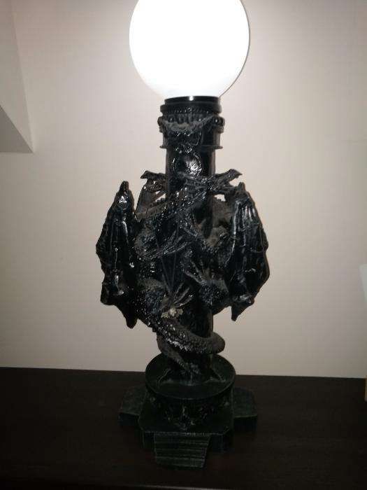 Przepiękna Lampa Smok - Smoczy pręgież UNIKAT!!!