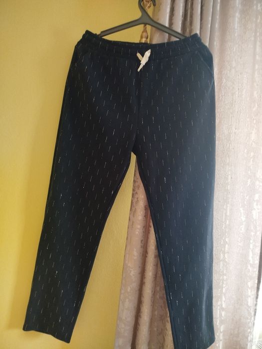 Нарядні утеплені штани