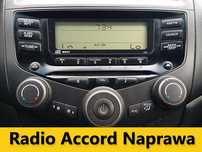 Radio Honda Accord VII NAPRAWA -brak podświetlenia wyłącza się trzaski