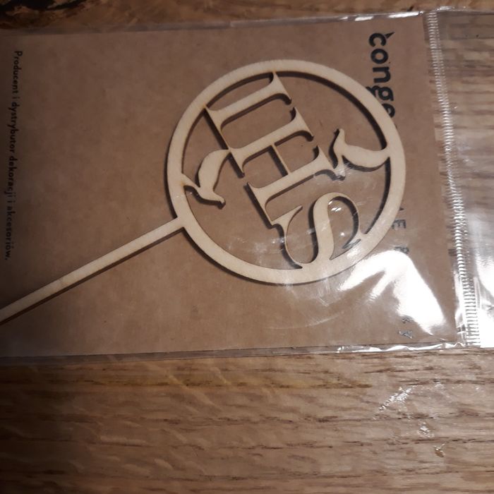 Topper na tort komunijny