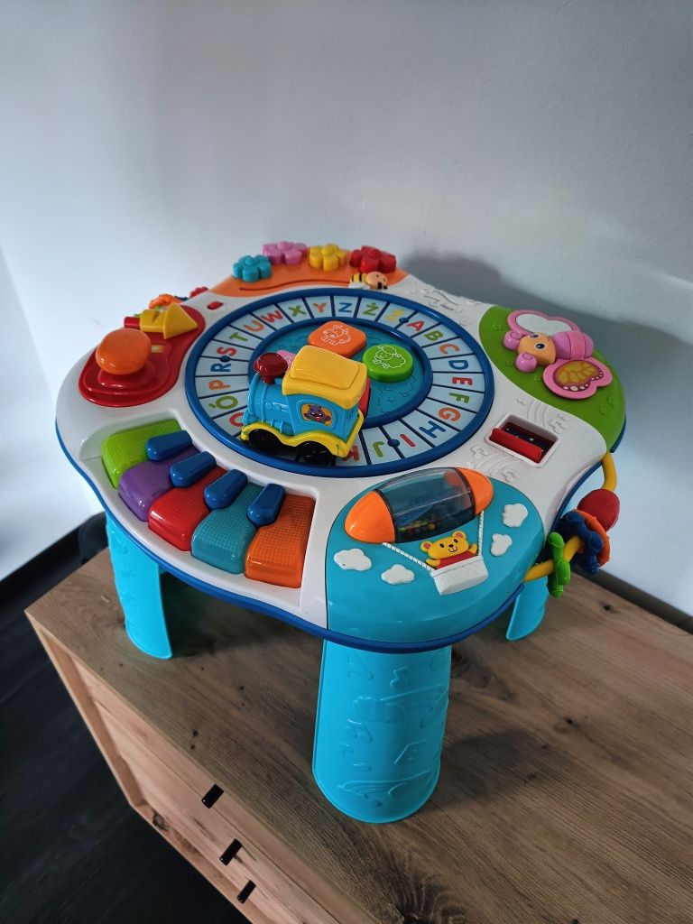 Stolik edukacyjny Smily Play, grający, ciuchcia