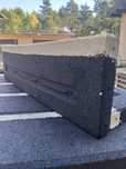 Obrzeże gumowe dwuwarstwowe SBR + EPDM 1000 x 250 x 50mm