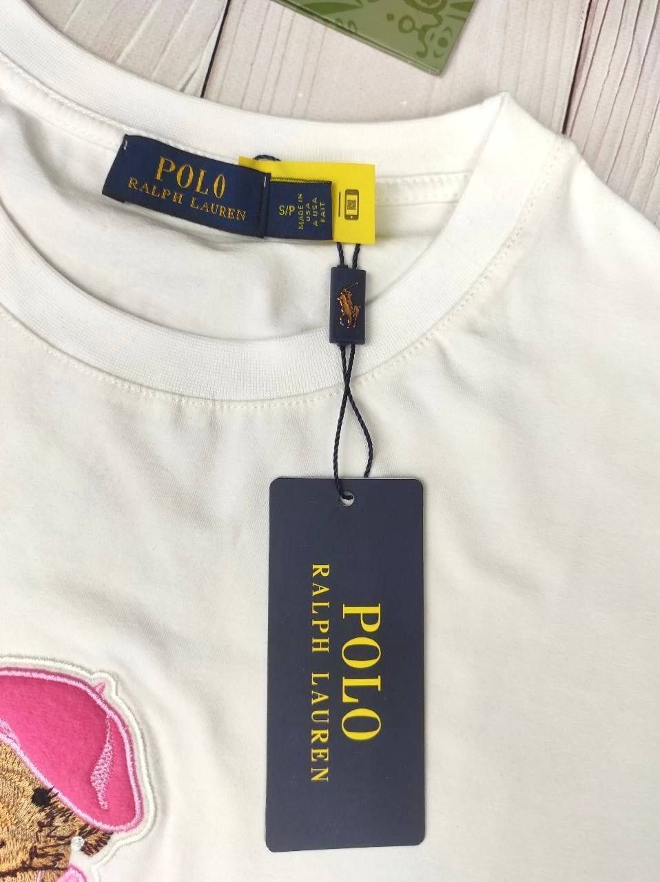 Женская футболка Polo Ральф Лорен Супер ЛЮКС