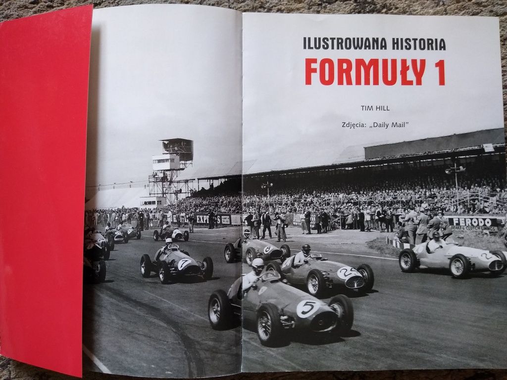 Ilustrowana historia Formuły 1 Tim Hill