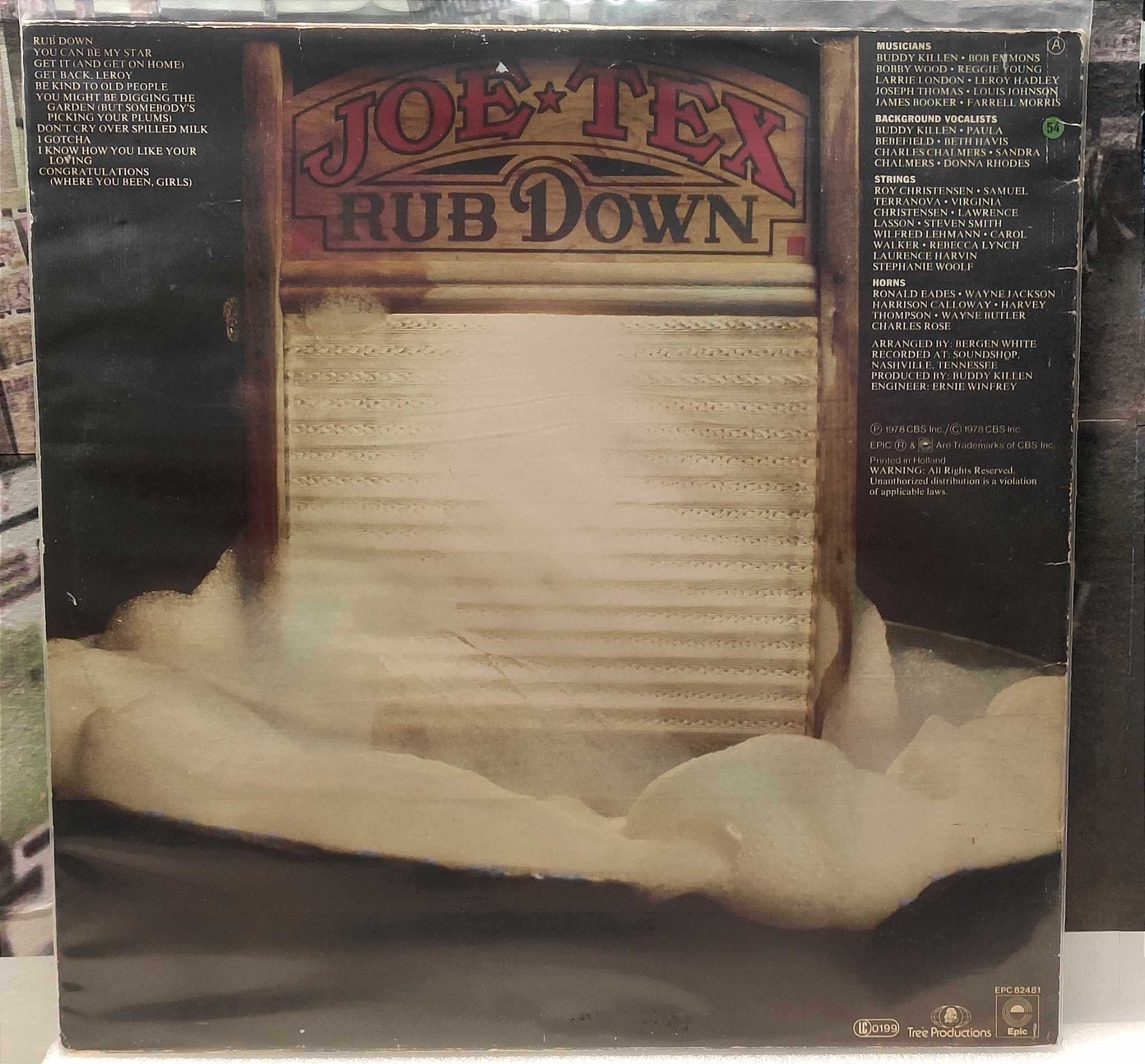 Joe Tex – Rub Down