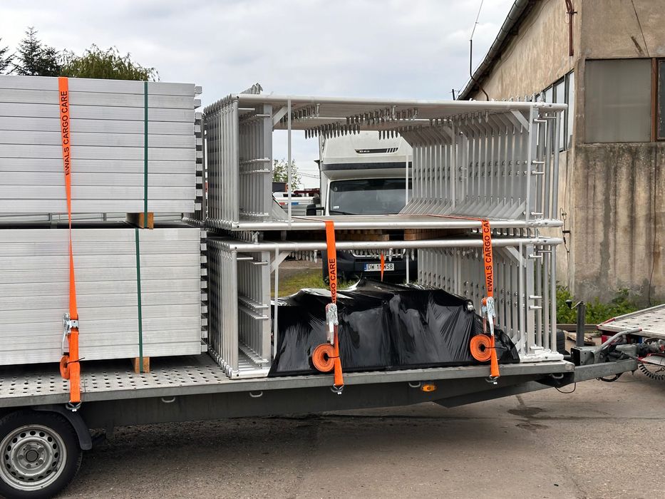 Rusztowanie modułowe klinowe  307 długość x 10,4 wysokość robocza