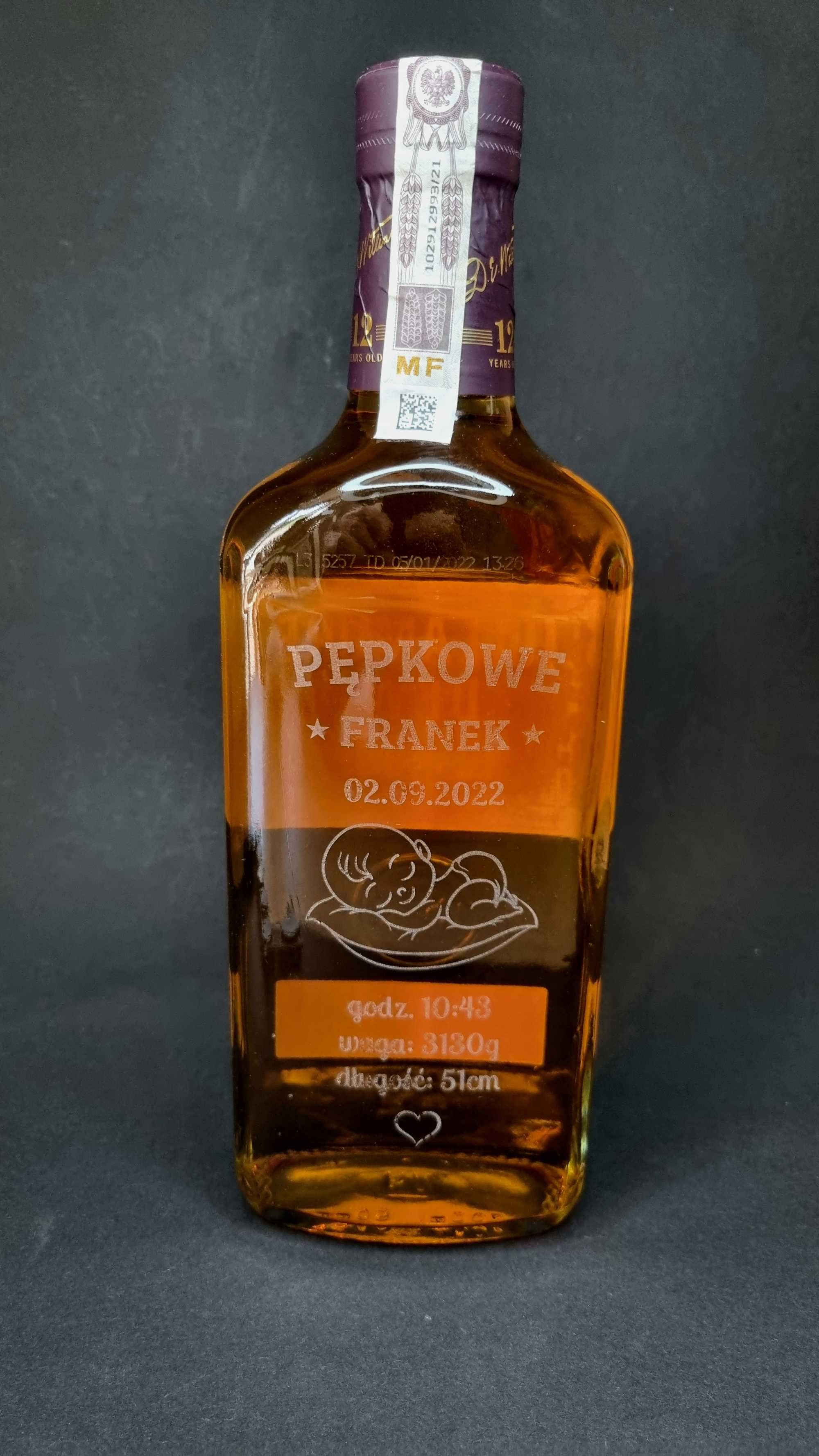 Szklanka, karafka, butelka z GRAWEREM - Kielce