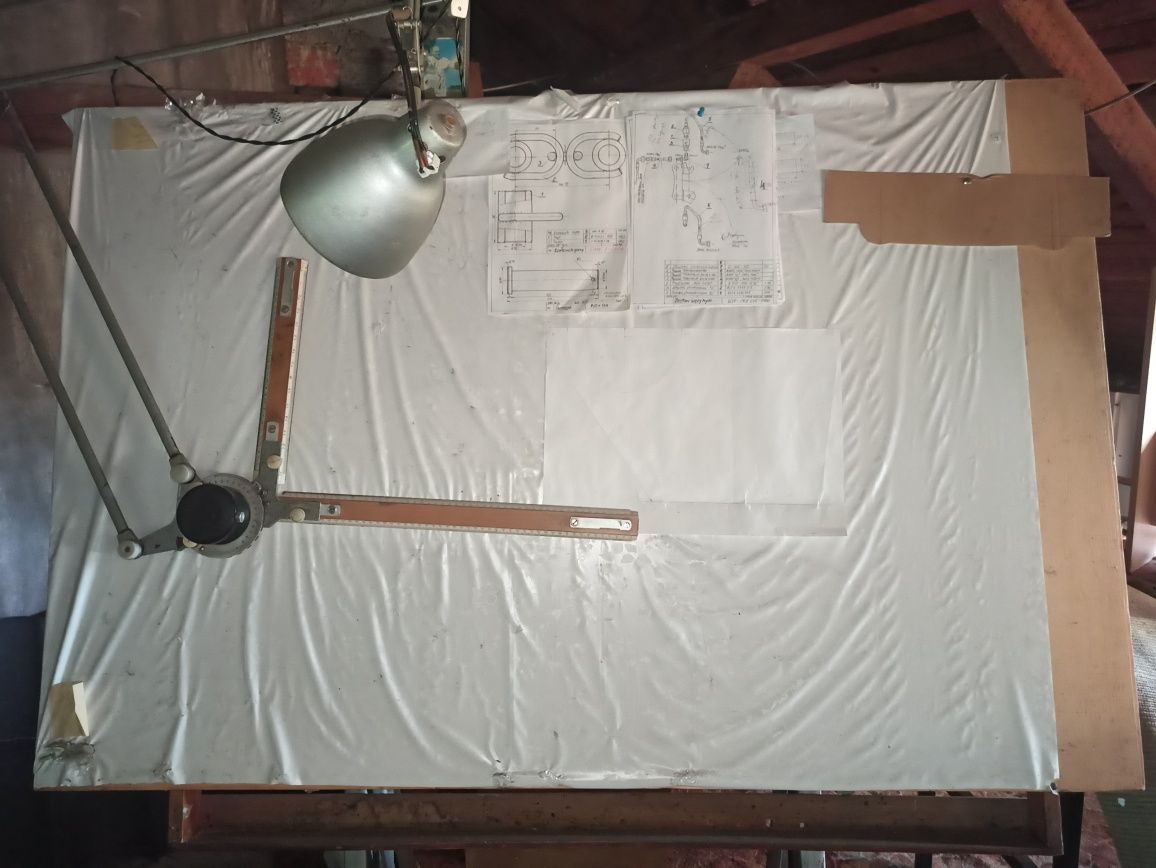 Deska kreślarska Skala 150x100 cm PRL