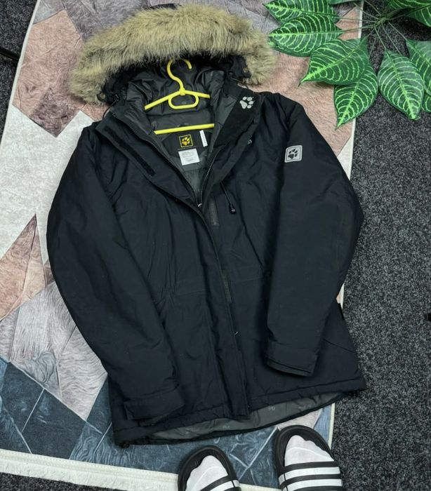 Куртка Jack Wolfskin женская пуховик зимний до -15 размер С-М