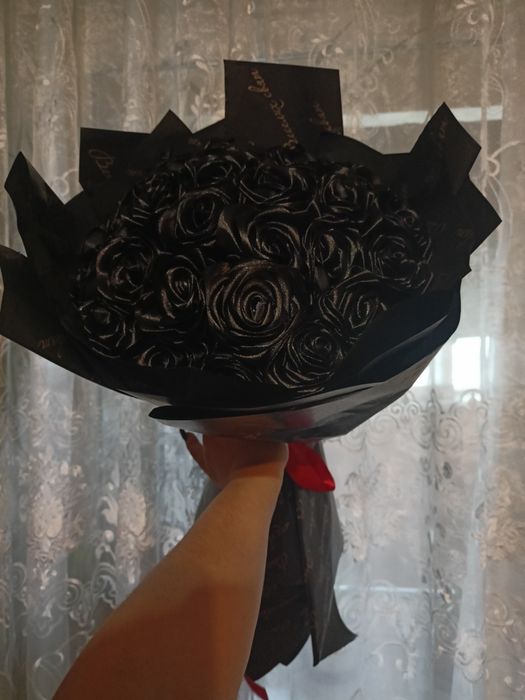 Квіти з атласної ленти ,своїми руками