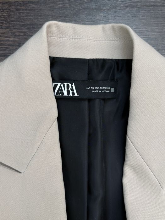 Двобортний блейзер оверсайз ZARA