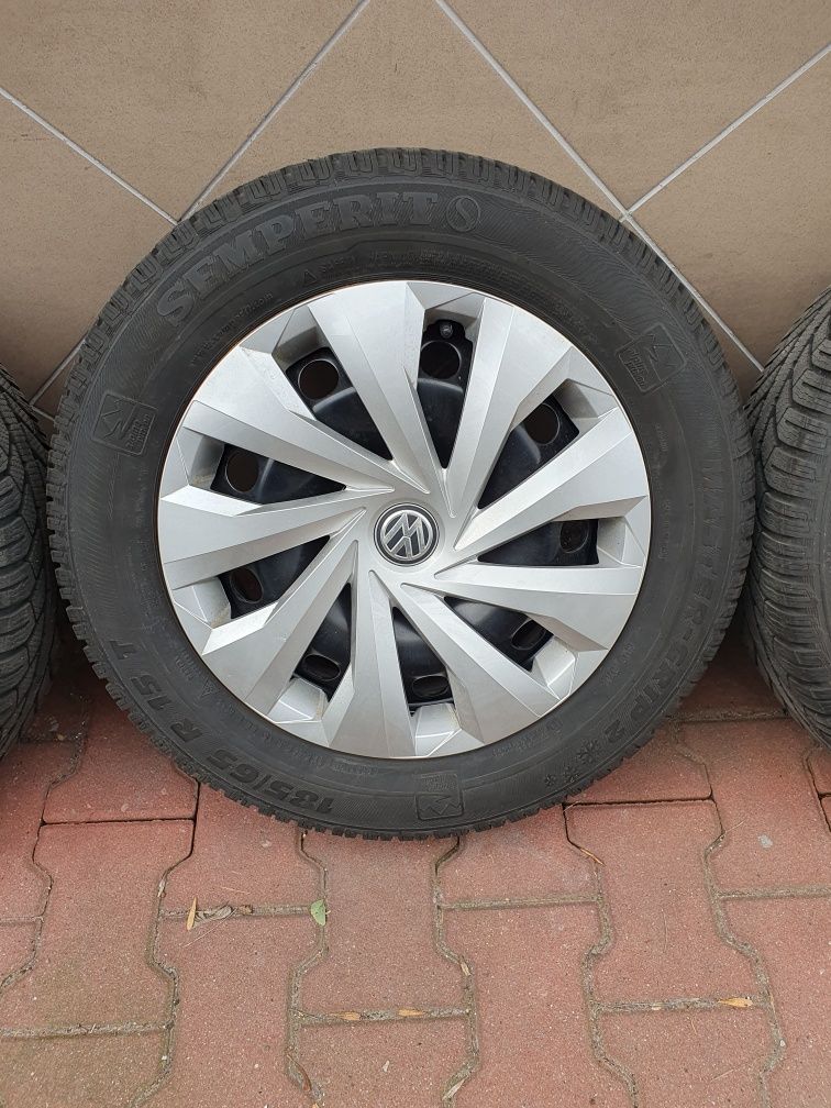 Oryginalne Felgi Koła 15" Vw Polo Skoda Fabia 5x100 Et40+185.65.15