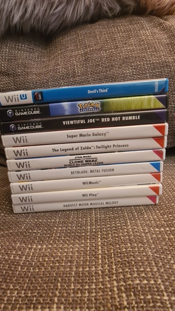 Ігри на Nintendo wii u, wii, gamecube (Pal)
