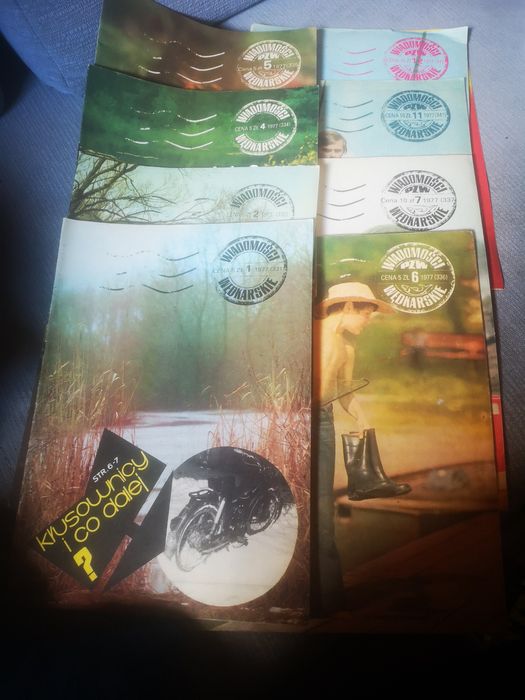 Wiadomości Wędkarskie miesięcznik lata 70