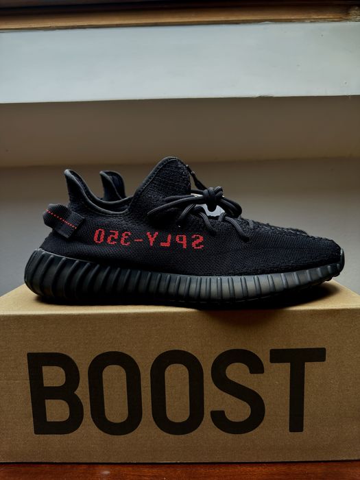 Yeezy Boost 350 V2 Black Red Bred rozm. 44