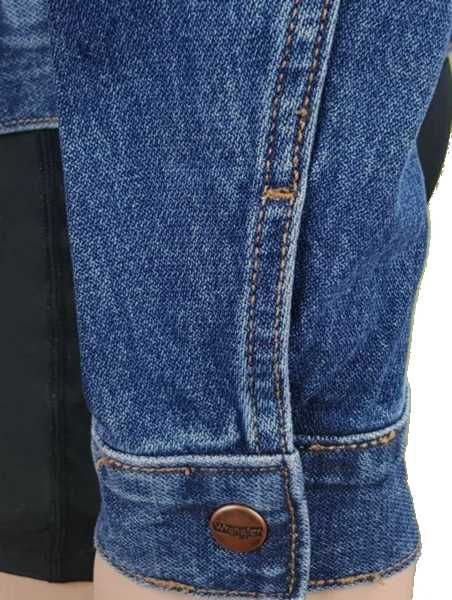 Męska kurtka jeansowa Wrangler 124MJ Western Jacket Regular nowa - S