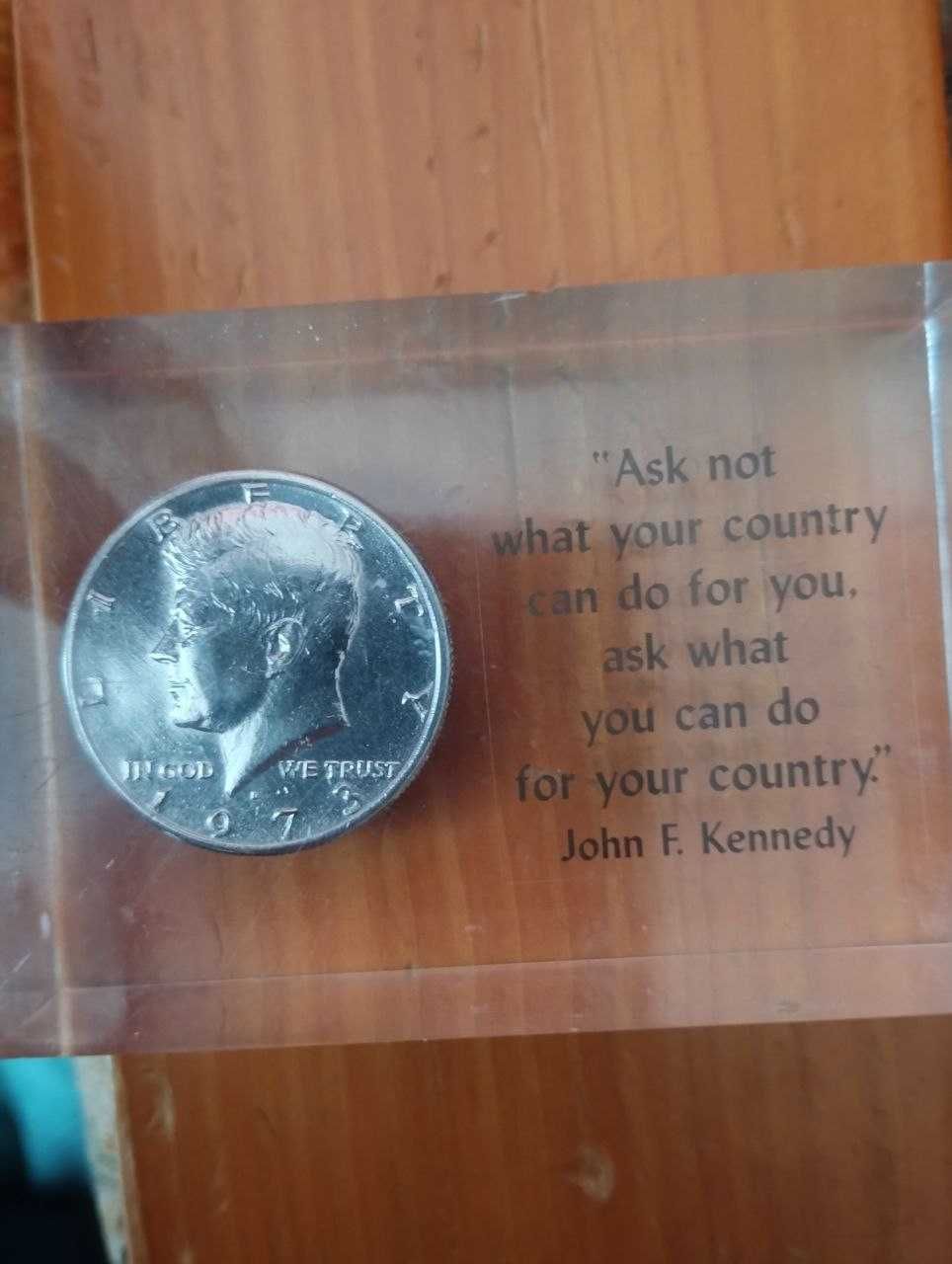50 cent 1973 Kennedy