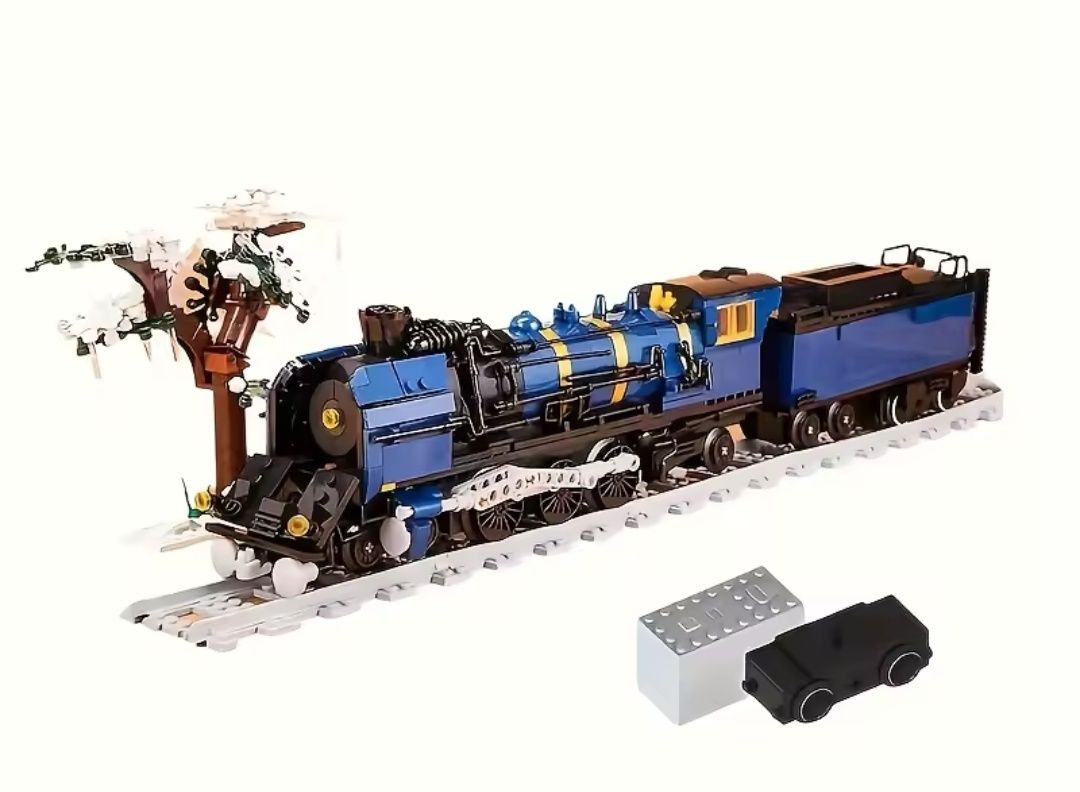 Конструктор паровоз 1в1 Lego Technic 1052 деталей Лего