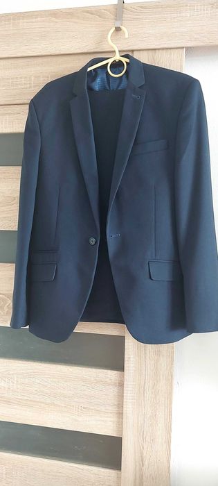 Garnitur ślubny z koszulą bialą