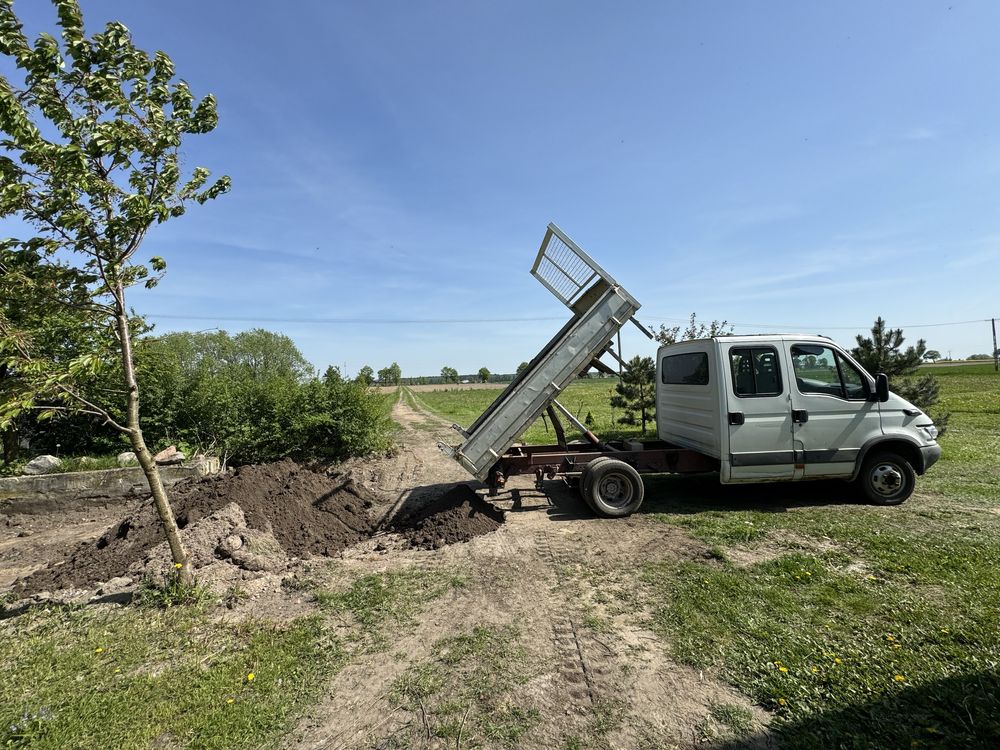 Usługi minikoparką BOBCAT E27 + wywrotka DMC 3,5 tony