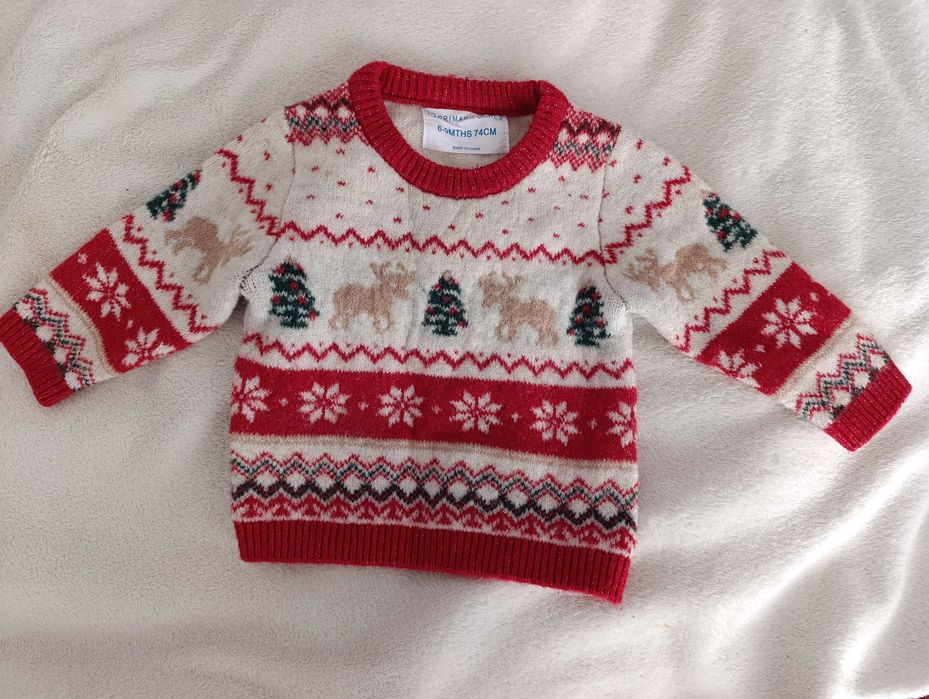 świąteczny sweterek