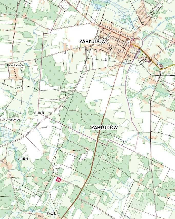 Działka w gminie Zabłudów