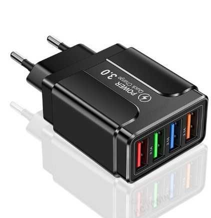 3.1A 4usb ładowarka 35W do telefonu komórkowego podróżna szybka qc