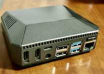 Kit Raspberry Pi 4b  8GB + Caixa aluminio c/acesso superior 40 pin +¥