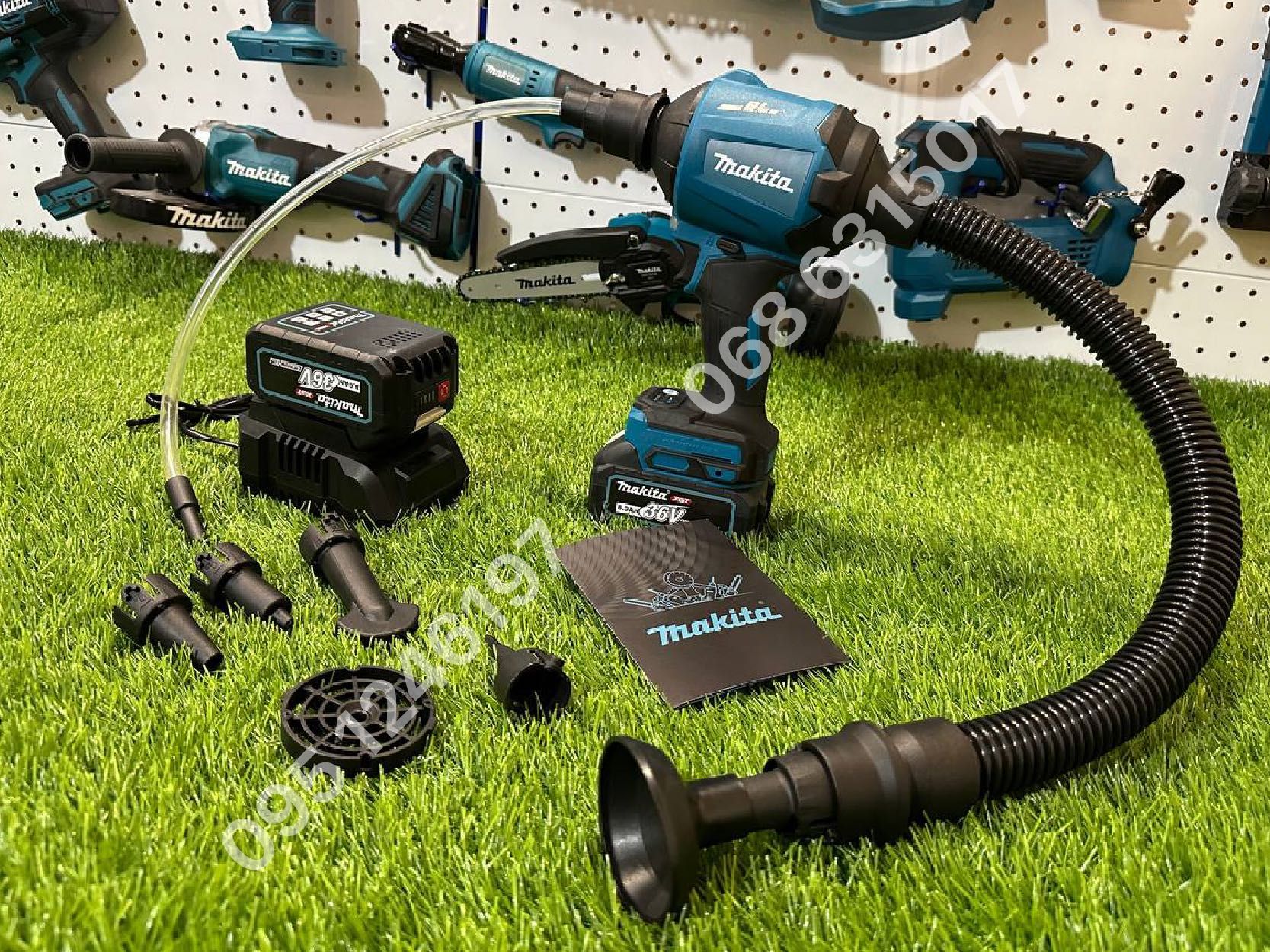 Воздуходувка Makita MS001BL акумуляторная с 2 акб в комплекте дуйка