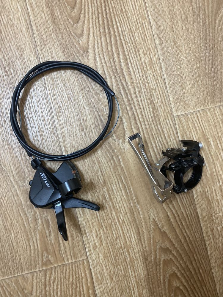 Перемикач перед. Shimano 2шв/ Перекидка Microshift 3шв.