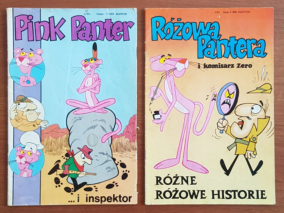 Pink Panter- Różowa Pantera - dwie pierwsze części TM-Semic