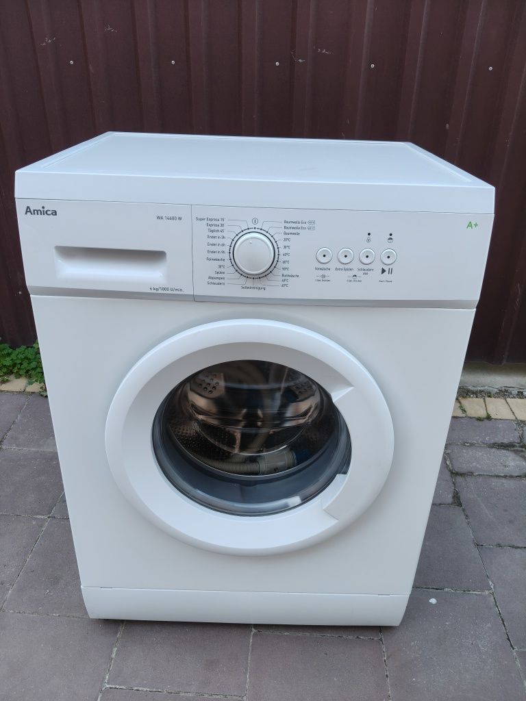 Пральна машина Amica Model WA14680W  45 см глибина 60 шир