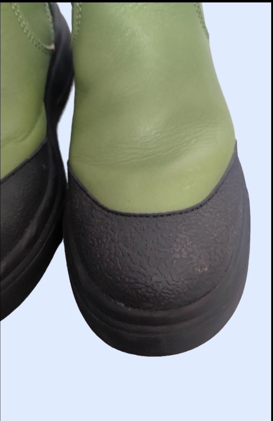 Botas verdes Zara