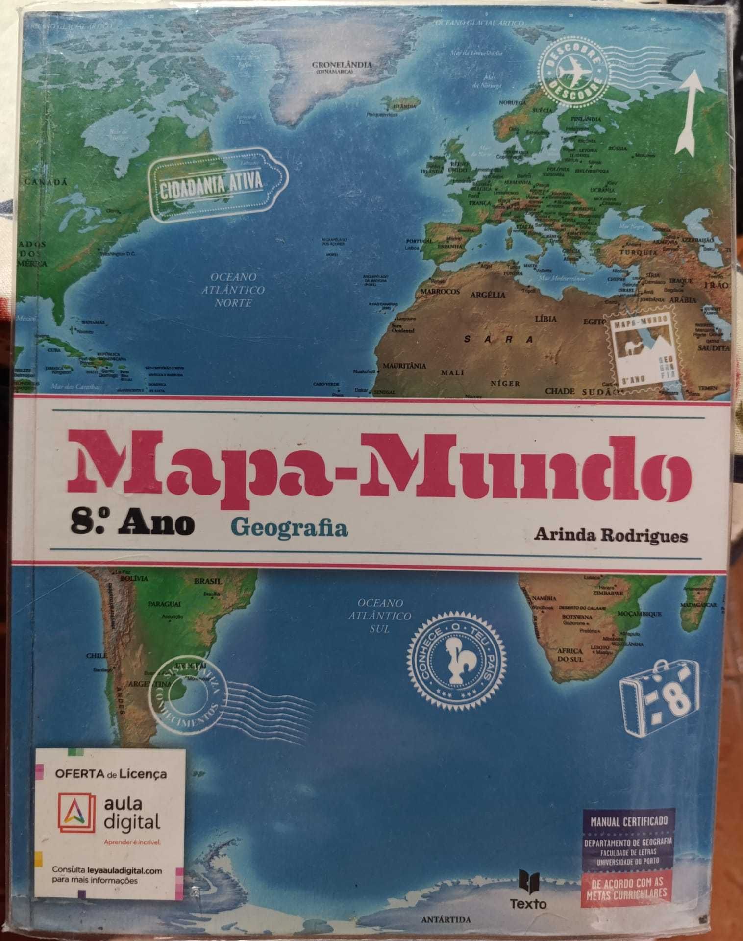 Manual e cadernos de ficha (8º)