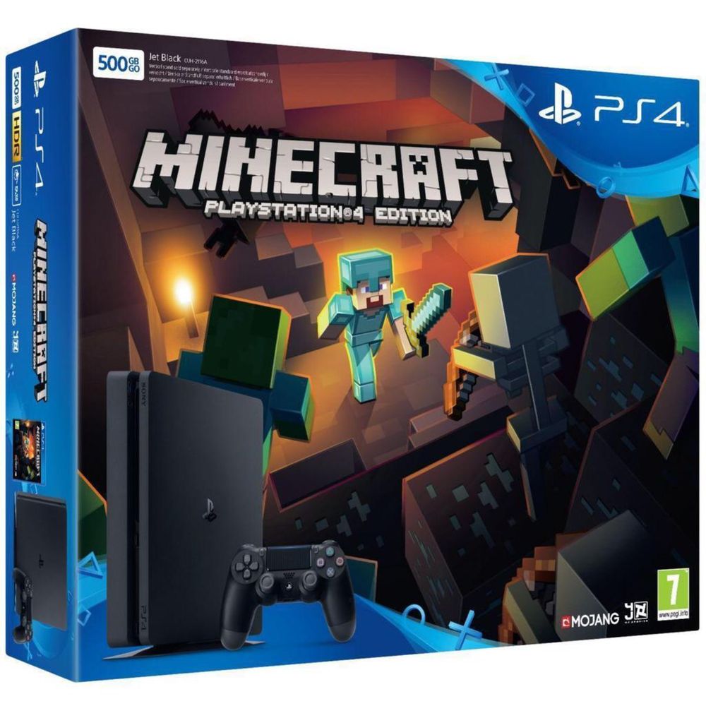 Consola PS4 - Minecraft PS4 edtion 500GB