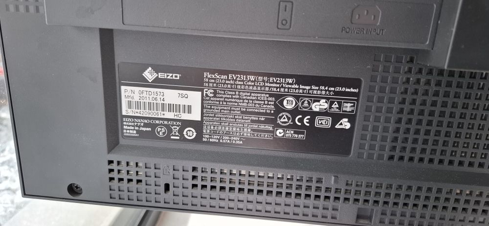 Monitor Eizo FlexScan EV2313W