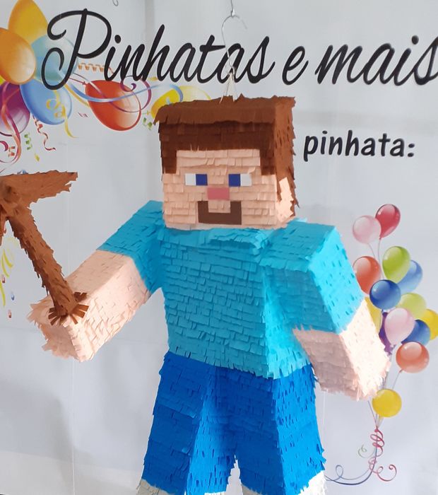 Pinhatas gigantes para bater o puxar.