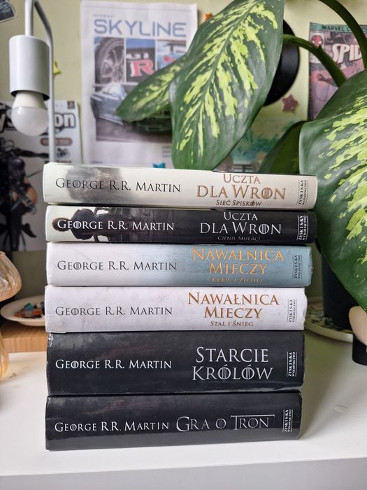Gra o tron 1-6 twarda okładka