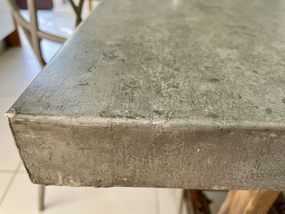 Stół Nap, duży, designerski, industrialny, unikalny, drewno-metal