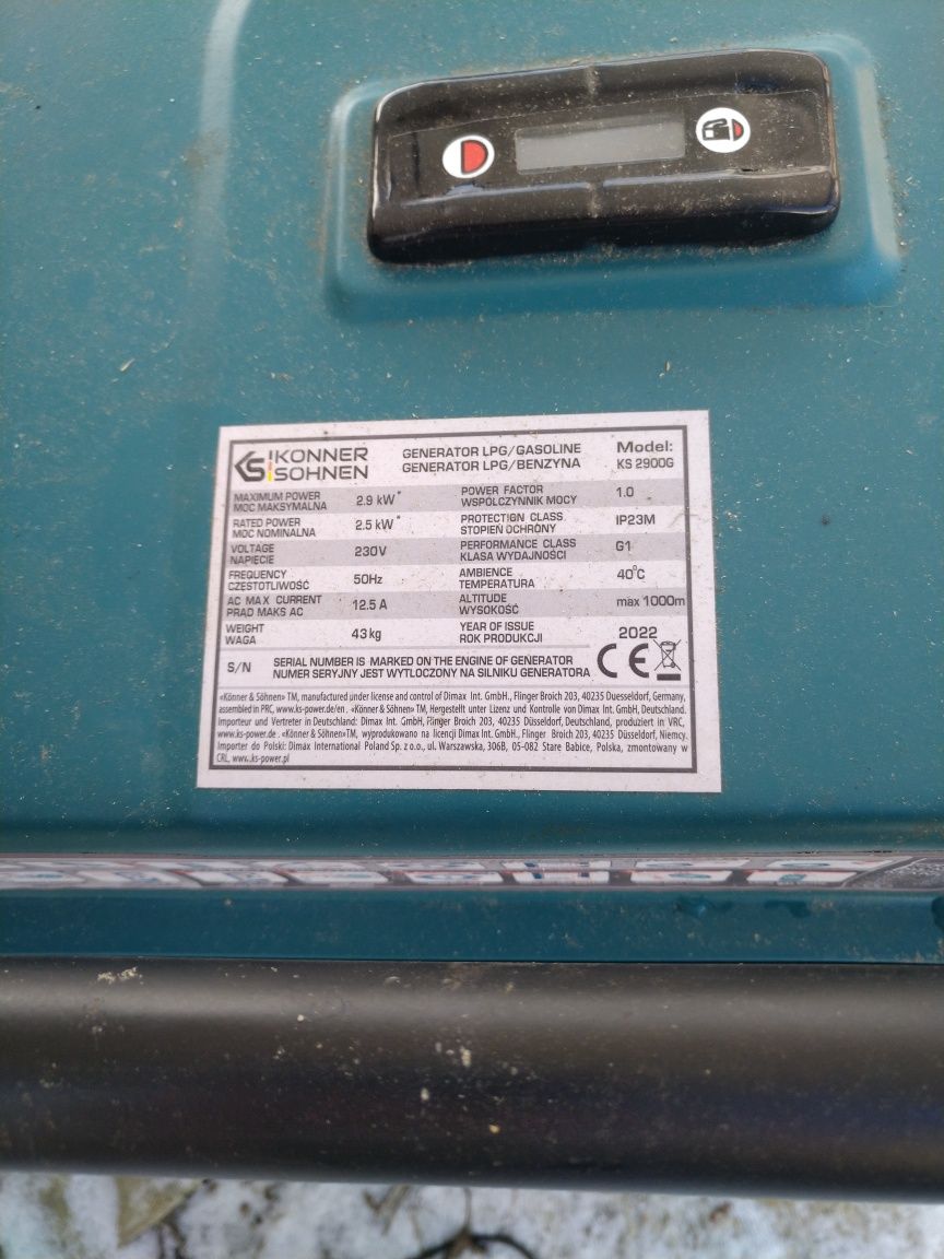 Agregat  na gaz i pb