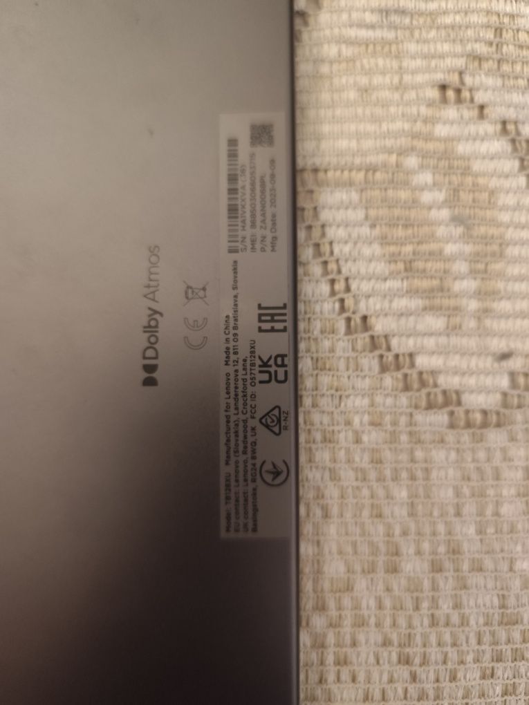 Tablet Lenovo Tab M10 Plus 3rd Gen