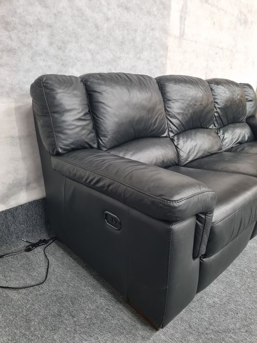 Шкіряний диван 3ка Реклайнер RELAX Шкіряні меблі з Європи