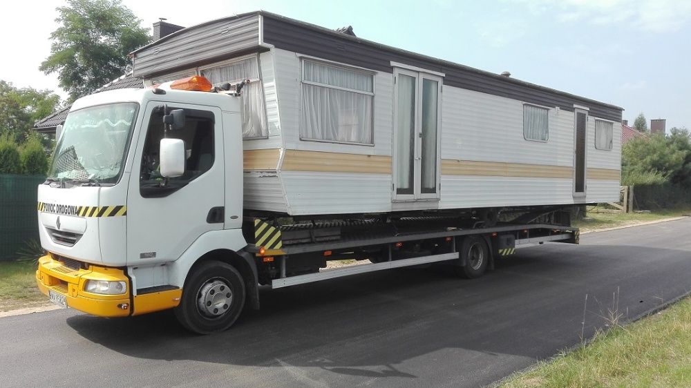 Laweta transport camping domek holenderski angielski przyczepa camper