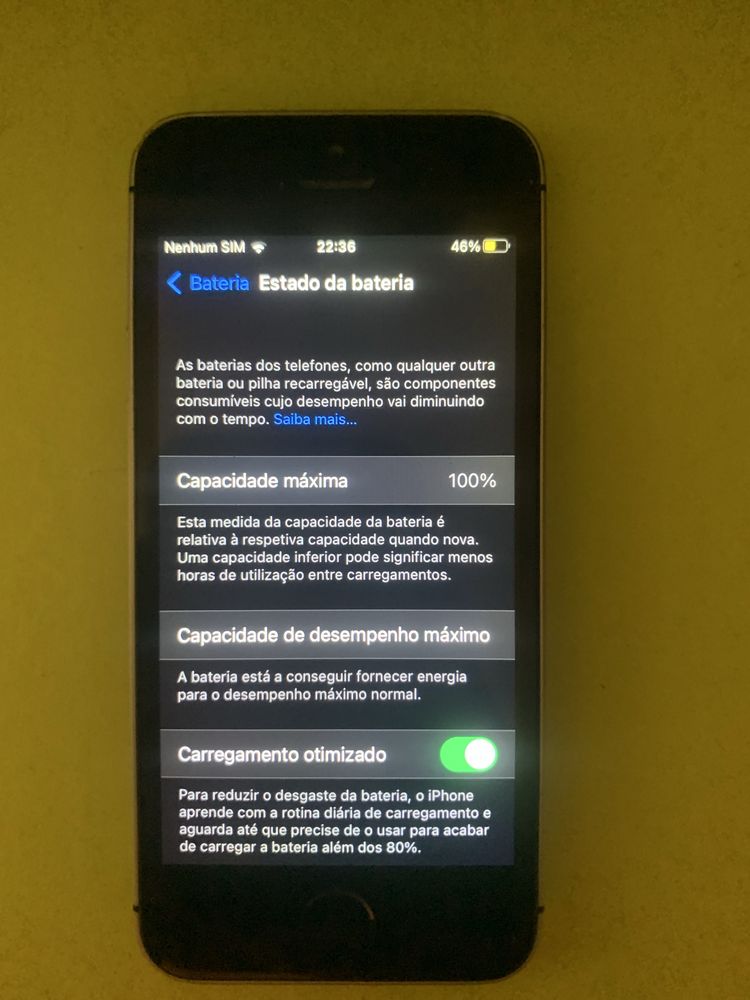 Iphone SE 1ª geração
