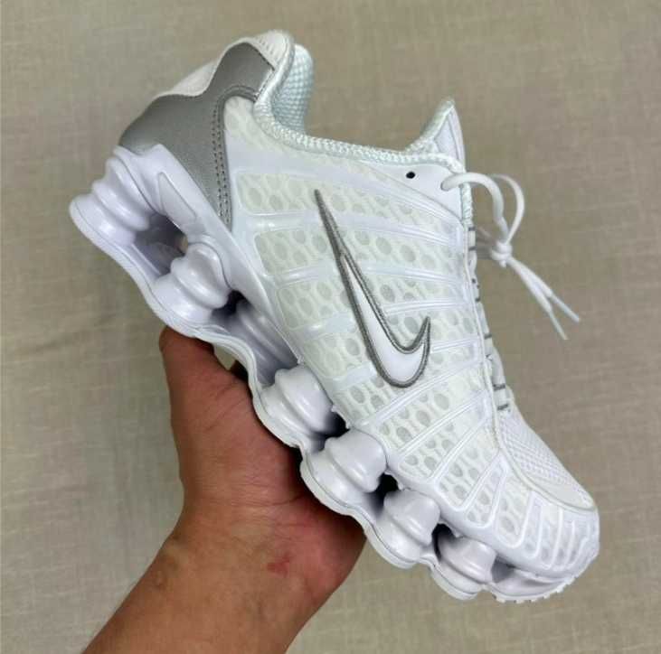 Nike Shox TL White Metallic Silver r.38