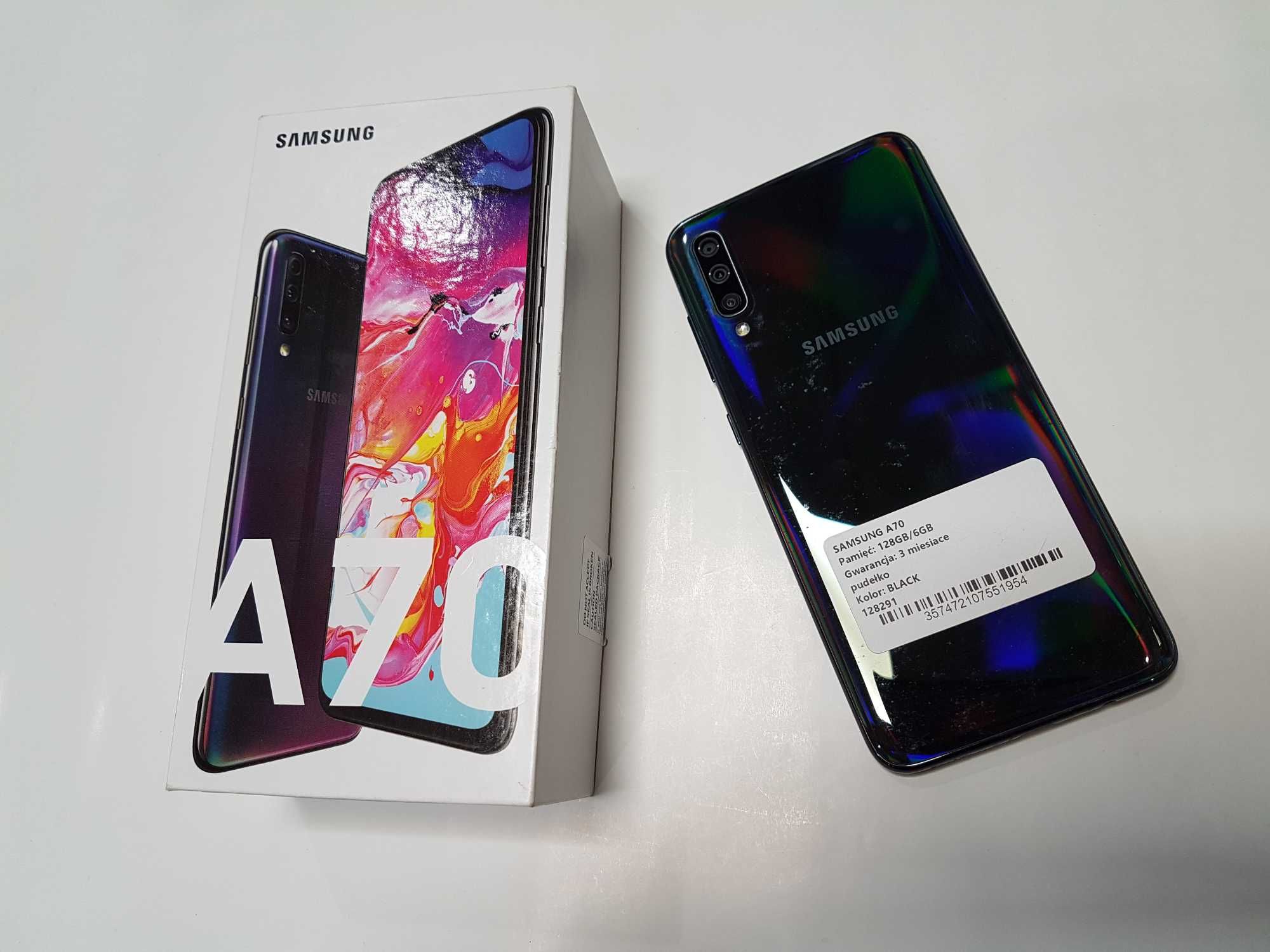 SAMSUNG GALAXY A70 ! 6/128GB ! Sklep ! Gwarancja !