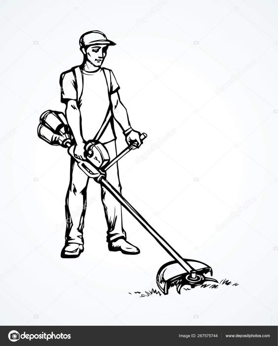 Скошування трави та порізка дров